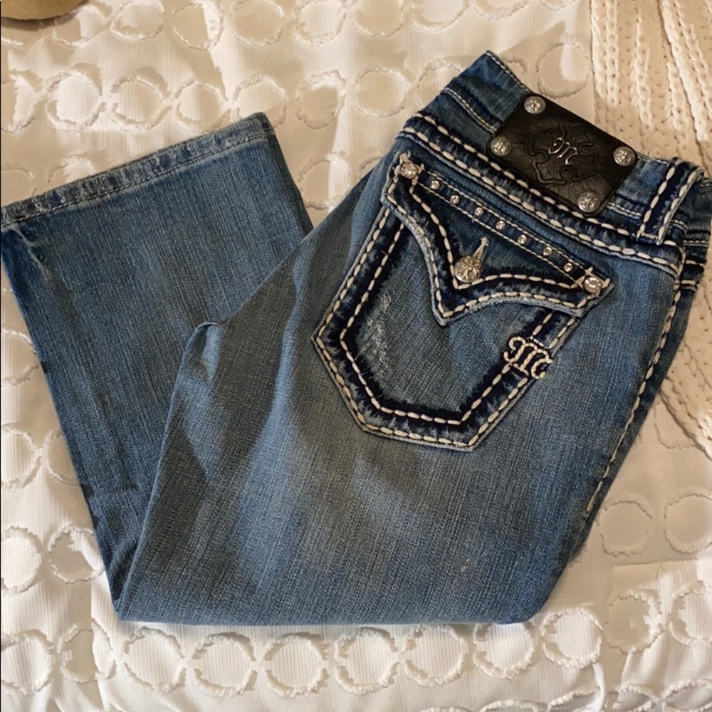 Miss Me Cropped Jeans
